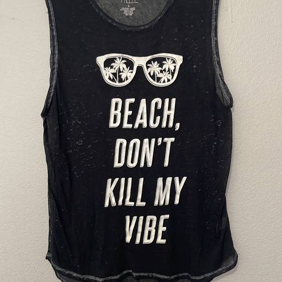 BEACH DON’T KILL MY VIBE TANK TOP - Picture 4 of 5